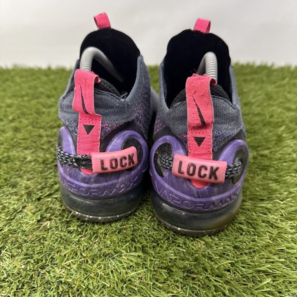 Nike Air VaporMax 2020 Flyknit Dark Raisin Womens Size 10 Fly ease Pink Purple - Picture 4 of 7